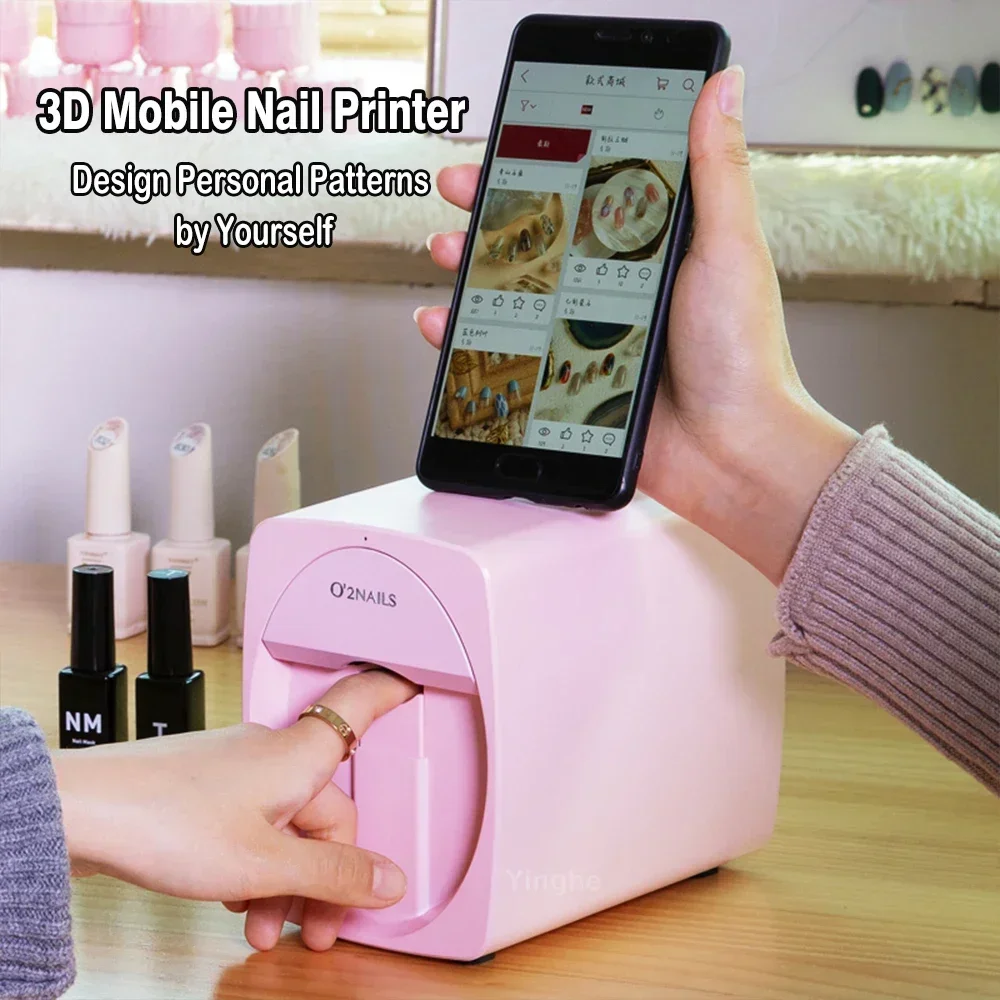 Умный принтер для ногтей, 3D п – обзор и цена Commercial Nail Printing Machine