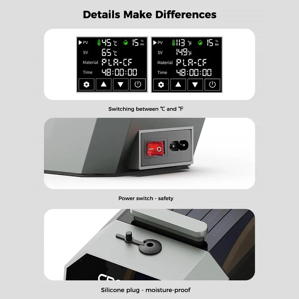 Сушилка для филамента Creality – обзор и цена Creality Printer Ender 3 V3