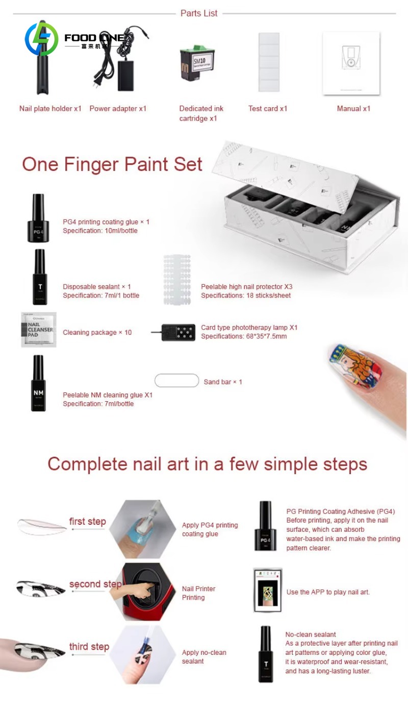 Универсальный 3D-принтер для д – обзор и цена Commercial Nail Printing Machine