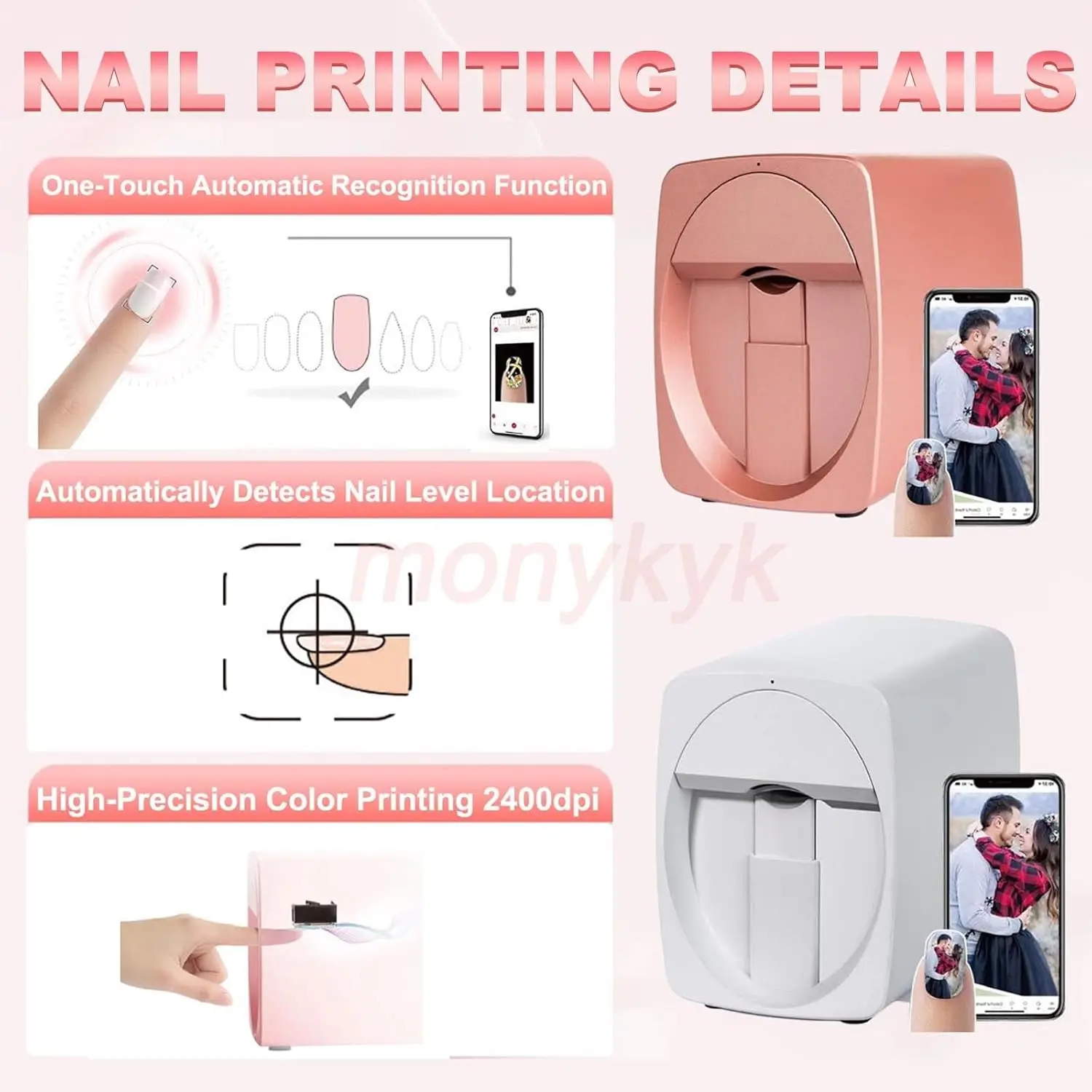 Мобильная система для печати н – обзор и цена Commercial Nail Printing Machine